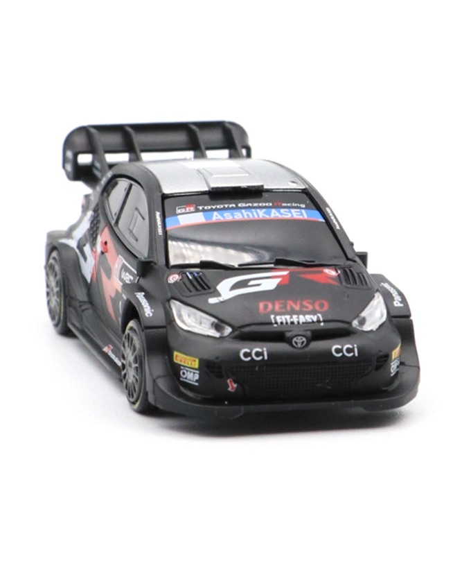 TOYOTA GAZOO Racing 別注 1/64スケール プルバックカー WRC TOYOTA GR ヤリス Rally1 ハイブリッド 2024拡大画像