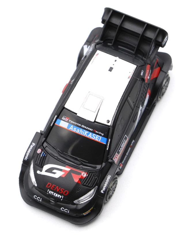 TOYOTA GAZOO Racing 別注 1/64スケール プルバックカー WRC TOYOTA GR ヤリス Rally1 ハイブリッド 2024拡大画像