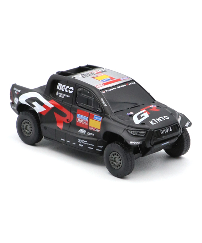 TOYOTA GAZOO Racing 別注 1/64スケール プルバックカー W2RC DKR ハイラックス EVO T1U 2024拡大画像