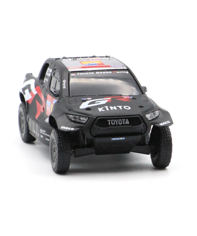 TOYOTA GAZOO Racing 別注 1/64スケール プルバックカー W2RC DKR ハイラックス EVO T1U 2024拡大画像