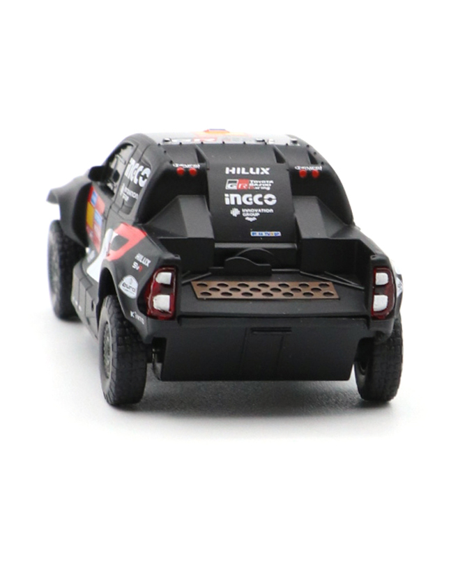 TOYOTA GAZOO Racing 別注 1/64スケール プルバックカー W2RC DKR ハイラックス EVO T1U 2024拡大画像