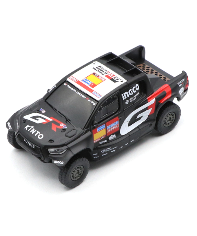 TOYOTA GAZOO Racing 別注 1/64スケール プルバックカー W2RC DKR ハイラックス EVO T1U 2024拡大画像