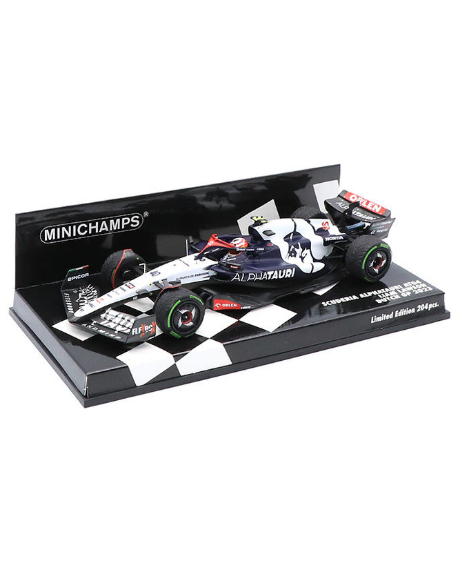 ミニチャンプス 1/43スケール スクーデリア アルファタウリ AT04 リアム・ローソン 2023年 オランダGP  /23f1m拡大画像