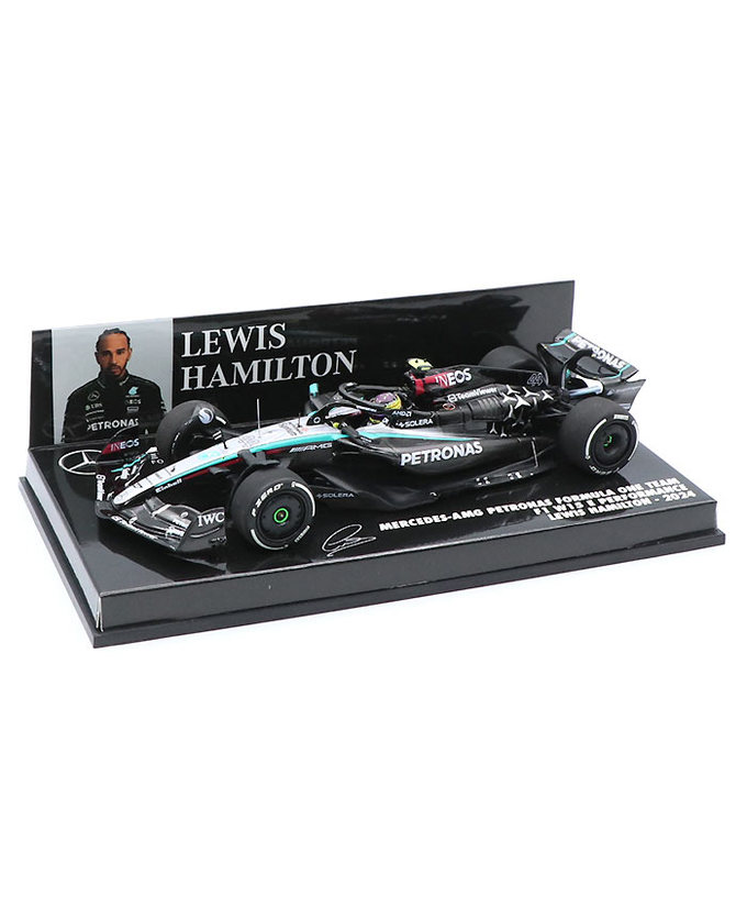 ミニチャンプス 1/43スケール メルセデス AMG ペトロナス F1 W15 E パフォーマンス ルイス・ハミルトン 2024年拡大画像