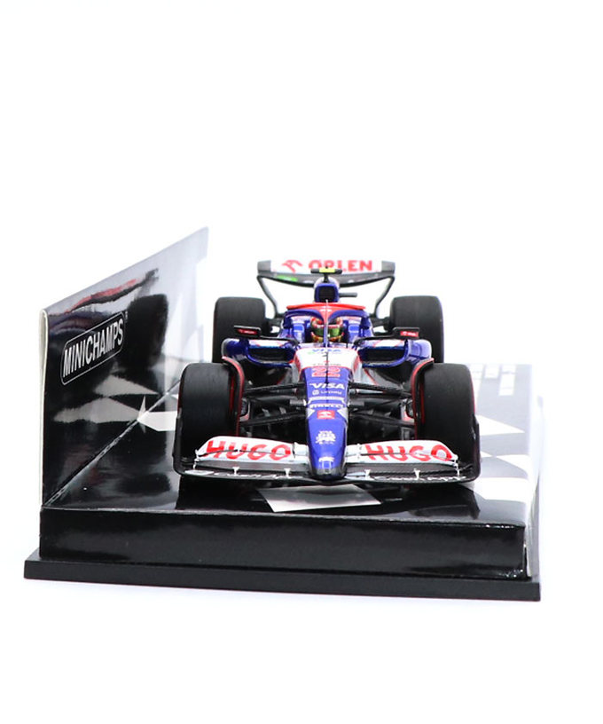 ミニチャンプス 1/43スケール VISA CASH APP RB F1 ホンダ VCARB 01 角田裕毅 2024年拡大画像