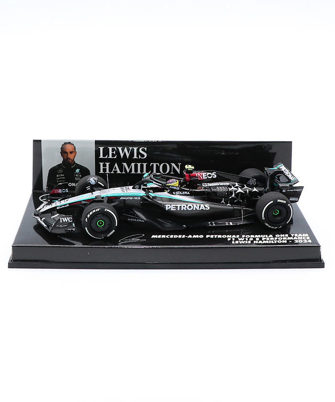 ミニチャンプス 1/43スケール メルセデス AMG ペトロナス F1 W15 E パフォーマンス ルイス・ハミルトン 2024年拡大画像