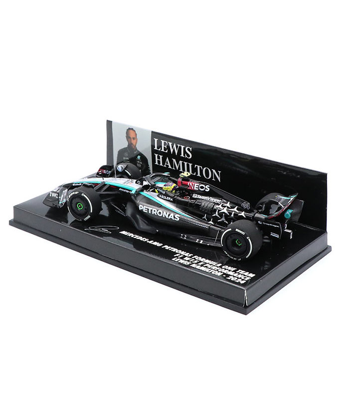 ミニチャンプス 1/43スケール メルセデス AMG ペトロナス F1 W15 E パフォーマンス ルイス・ハミルトン 2024年拡大画像