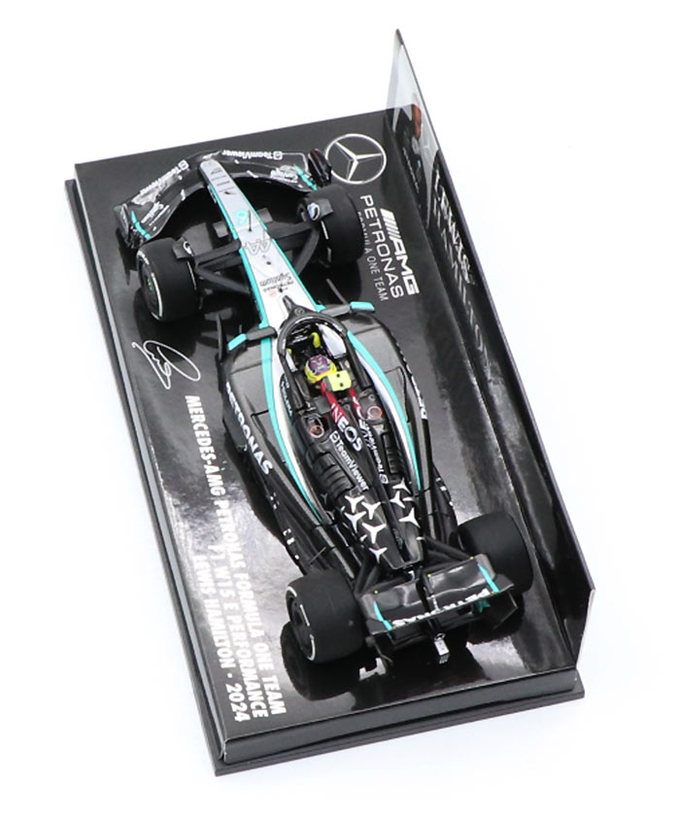 ミニチャンプス 1/43スケール メルセデス AMG ペトロナス F1 W15 E パフォーマンス ルイス・ハミルトン 2024年拡大画像