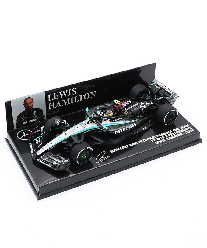 ミニチャンプス 1/43スケール メルセデス AMG ペトロナス F1 W15 E パフォーマンス ルイス・ハミルトン 2024年拡大画像