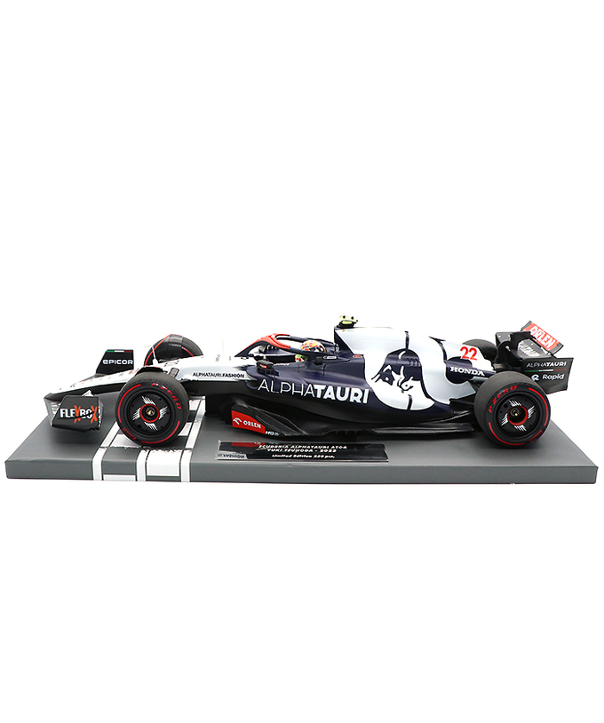 ミニチャンプス 1/18スケール スクーデリア アルファタウリ ホンダ AT04 角田裕毅 2023年 /23f1m拡大画像