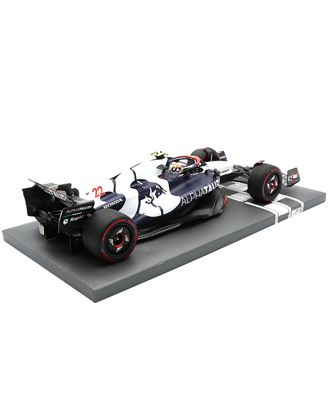 ミニチャンプス 1/18スケール スクーデリア アルファタウリ ホンダ AT04 角田裕毅 2023年 /23f1m拡大画像