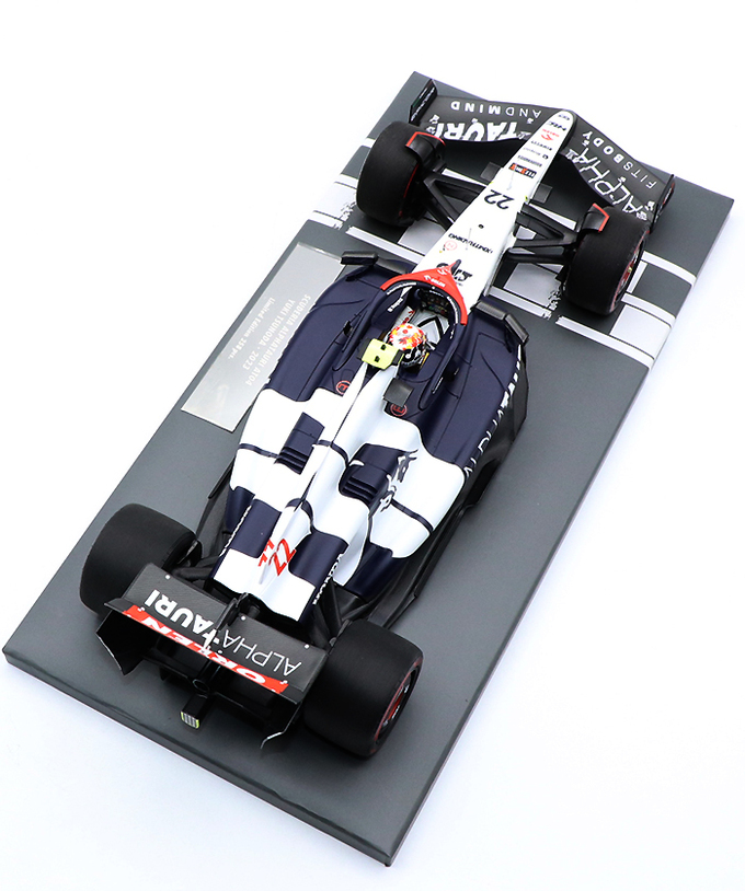 ミニチャンプス 1/18スケール スクーデリア アルファタウリ ホンダ AT04 角田裕毅 2023年 /23f1m拡大画像