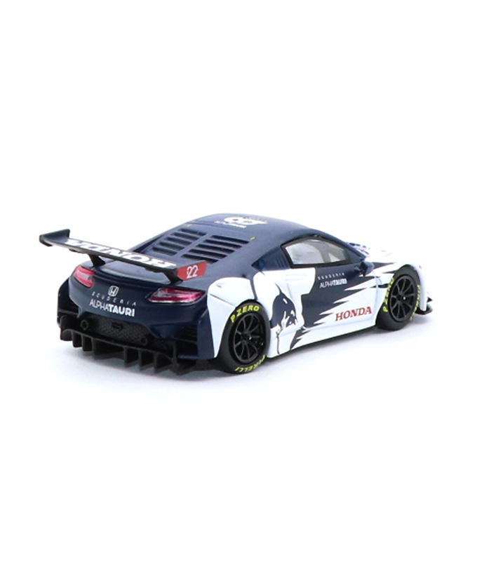 MINIGT 1/64スケール ホンダ NSX GT3 EVO アルファタウリ2023年 レッドブル フォーミュラ ニュルブルクリンク 角田裕毅拡大画像