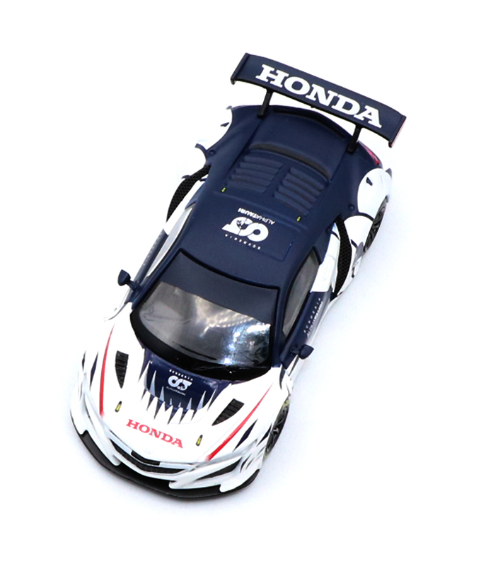 MINIGT 1/64スケール ホンダ NSX GT3 EVO アルファタウリ2023年 レッドブル フォーミュラ ニュルブルクリンク 角田裕毅拡大画像