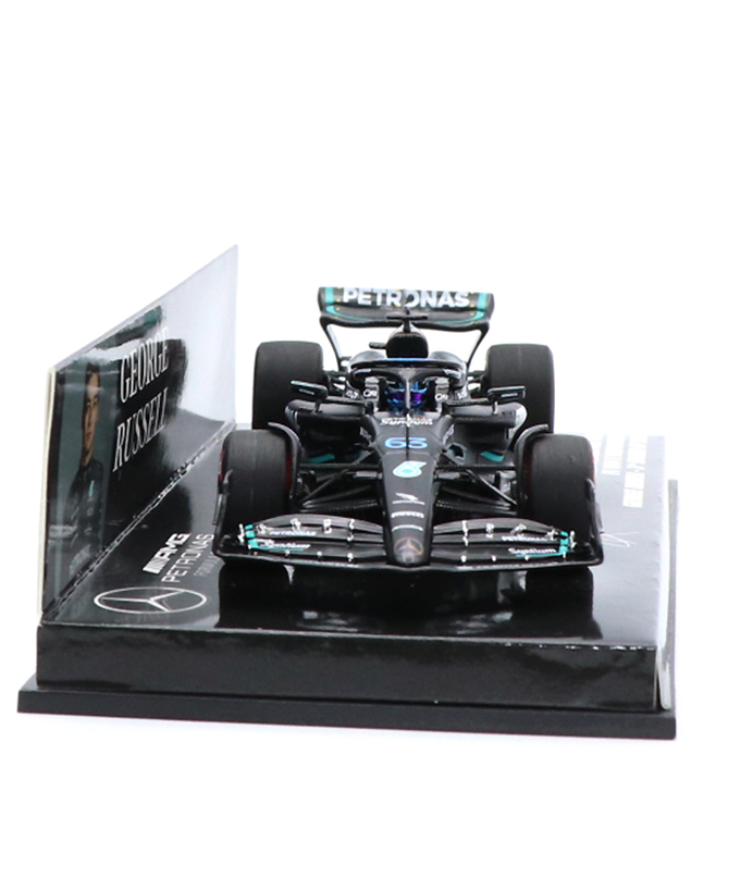 ミニチャンプス 1/43スケール メルセデス AMG ペトロナス F1 W14 E パフォーマンス ジョージ・ラッセル 2023年 スペインGP 3位入賞 /23f1m拡大画像