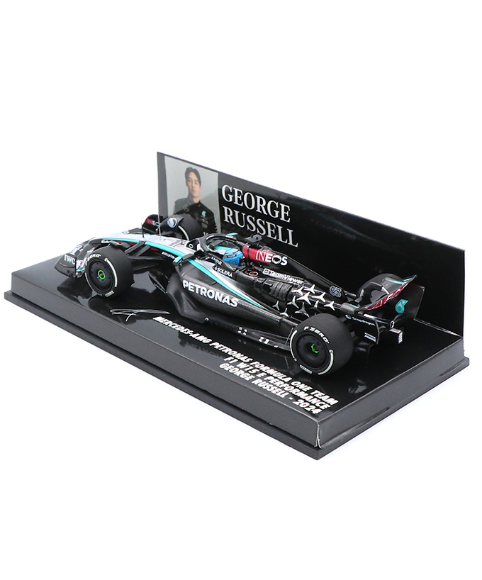 ミニチャンプス 1/43スケール メルセデス AMG ペトロナス F1 W15 E パフォーマンス ジョージ・ラッセル 2024年拡大画像