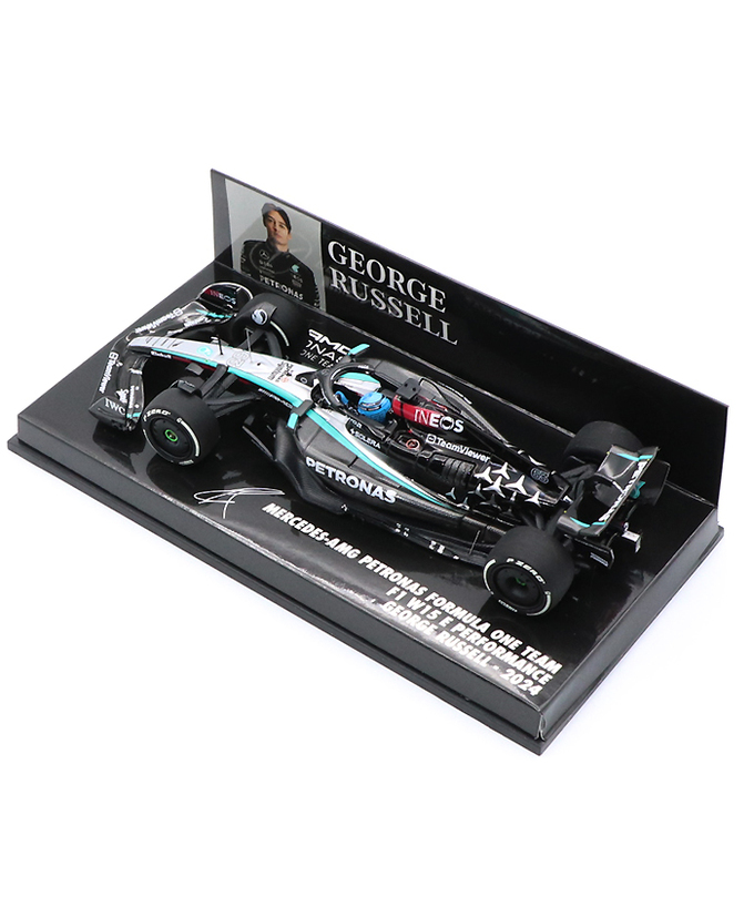 ミニチャンプス 1/43スケール メルセデス AMG ペトロナス F1 W15 E パフォーマンス ジョージ・ラッセル 2024年拡大画像