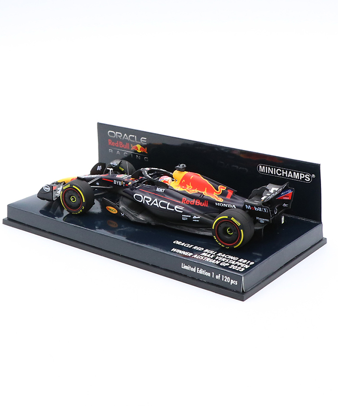 ミニチャンプス 1/43スケール オラクル レッドブル レーシング ホンダ RB19 マックス・フェルスタッペン 2023年 オーストリアGP 優勝 /ARB/23f1m拡大画像