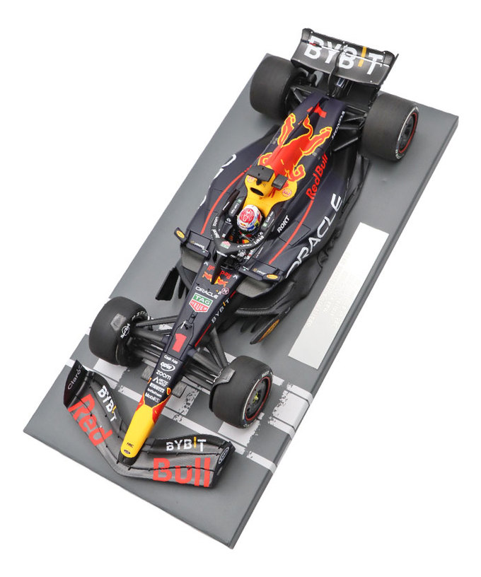 フェルスタッペン別注 ミニチャンプス 1/18スケール オラクル レッドブル レーシング ホンダ RB19 マックス・フェルスタッペン 2023年 イタリアGP 優勝 /ARB/23f1m拡大画像