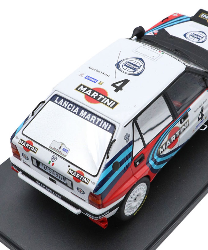 イクソ 1/18スケール ランチア デルタ インテグラーレ 16V NO.4 1990年 サファリ ラリー拡大画像