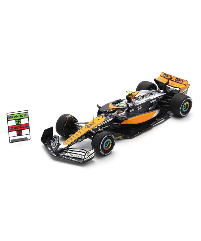 スパーク 1/43スケール マクラーレン MCL60 ランド・ノリス 2023年 イギリスGP 2位入荷賞 /23f1m拡大画像