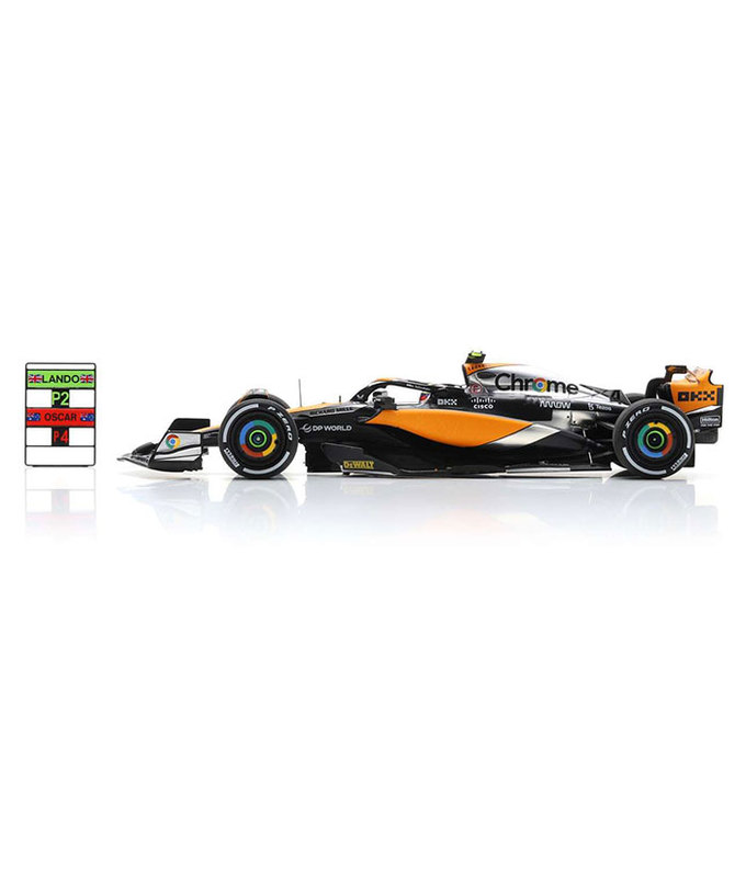 スパーク 1/43スケール マクラーレン MCL60 ランド・ノリス 2023年 イギリスGP 2位入荷賞 /23f1m拡大画像