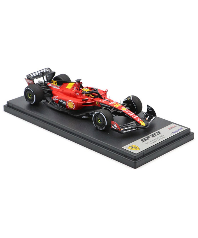 ルックスマート 1/43スケール フェラーリ SF23 シャルル・ルクレール 2023年 イタリアGP /23f1m拡大画像