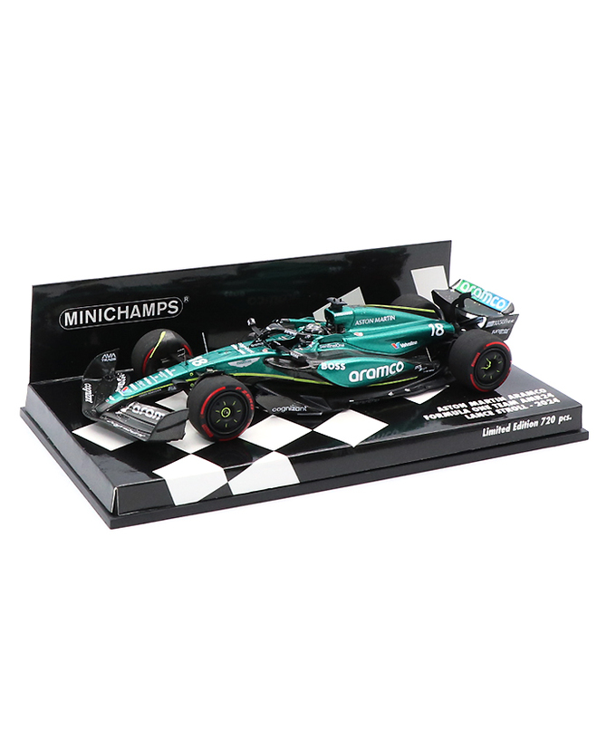 ミニチャンプス 1/43スケール アストンマーチン アラムコ F1 チーム AMR24 ランス・ストロール 2024年 /24f1m拡大画像