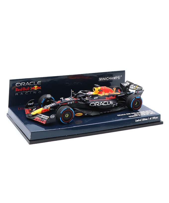 ミニチャンプス 1/43スケール オラクル レッドブル レーシング ホンダ RB19 マックス・フェルスタッペン 2023年 オランダGP 優勝 /ARB/23f1m拡大画像