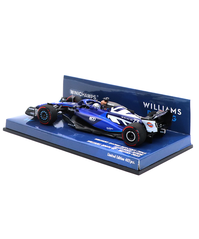 ミニチャンプス 1/43スケール ウィリアムズ レーシング FW45 アレクサンダー・アルボン 2023年 イギリスGP ウィリアムズ 参戦800GP /23f1m拡大画像