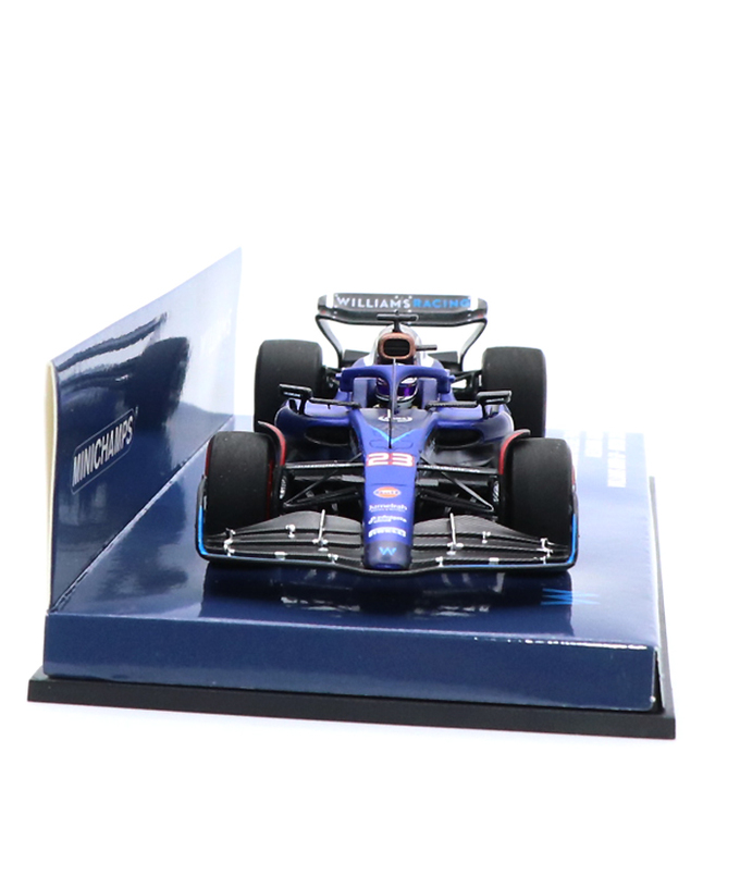 ミニチャンプス 1/43スケール ウィリアムズ レーシング FW45 アレクサンダー・アルボン 2023年 イギリスGP ウィリアムズ 参戦800GP /23f1m拡大画像