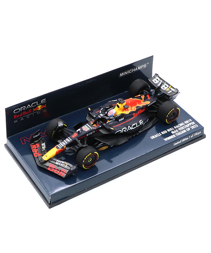 ミニチャンプス 1/43スケール オラクル レッドブル レーシング ホンダ RB19 マックス・フェルスタッペン 2023年 イタリアGP 優勝 /ARB/23f1m拡大画像