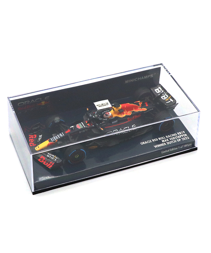 ミニチャンプス 1/43スケール オラクル レッドブル レーシング ホンダ RB19 マックス・フェルスタッペン 2023年 オランダGP 優勝 /ARB/23f1m拡大画像