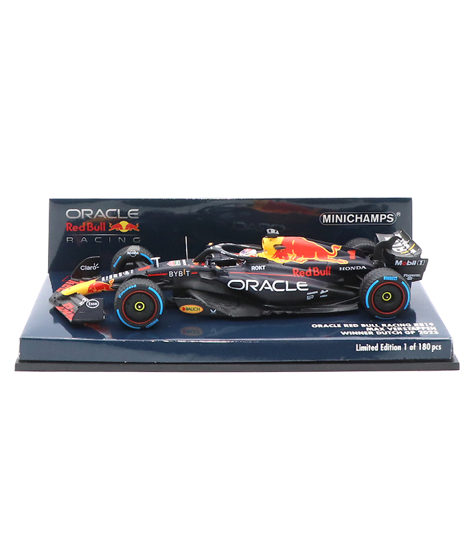 ミニチャンプス 1/43スケール オラクル レッドブル レーシング ホンダ RB19 マックス・フェルスタッペン 2023年 オランダGP 優勝 /ARB/23f1m拡大画像