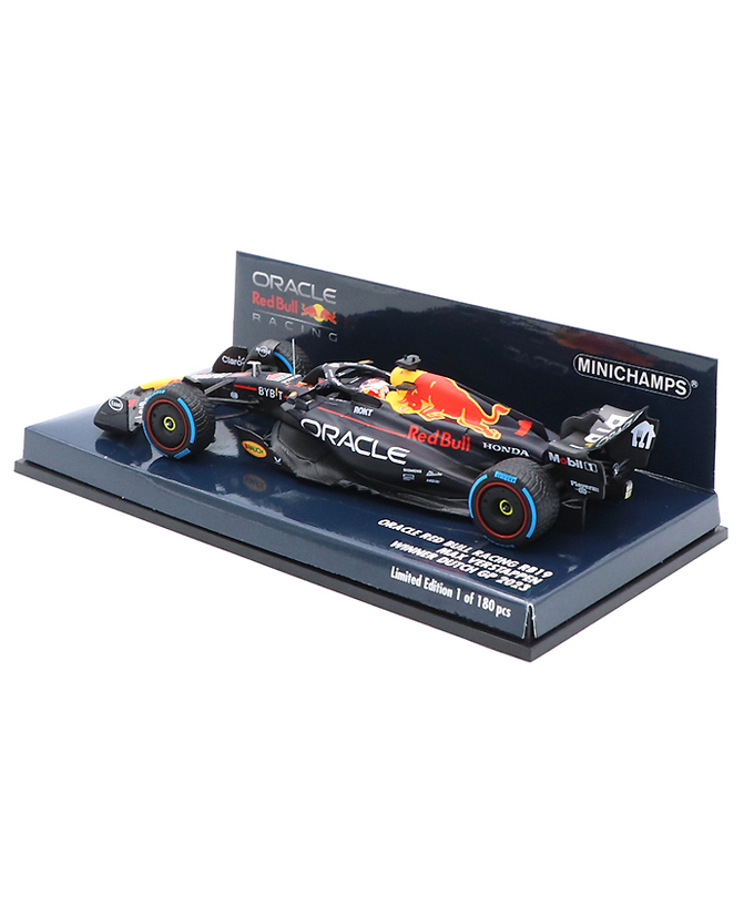 ミニチャンプス 1/43スケール オラクル レッドブル レーシング ホンダ RB19 マックス・フェルスタッペン 2023年 オランダGP 優勝 /ARB/23f1m拡大画像