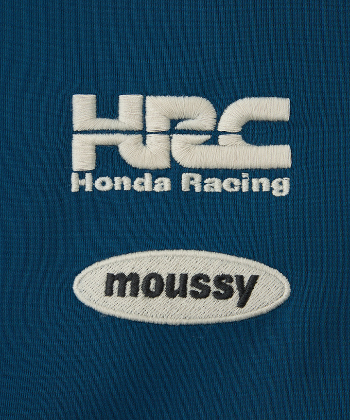 ホンダ HRC MOUSSY COMPACT トラックジャケット ネイビー拡大画像