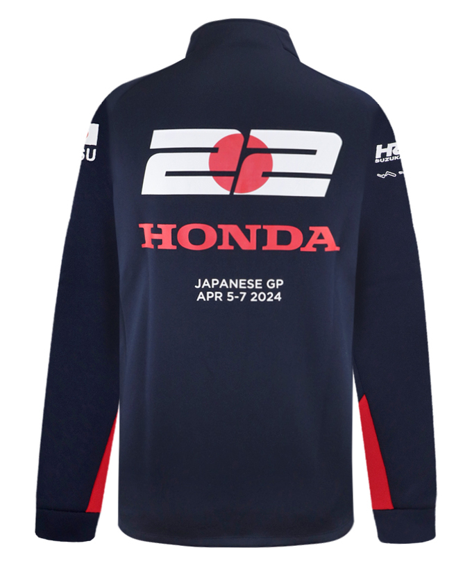 【50%オフセール】角田裕毅 x HRC Honda RACING コラボ シェル ジャケット 日の丸 2024拡大画像