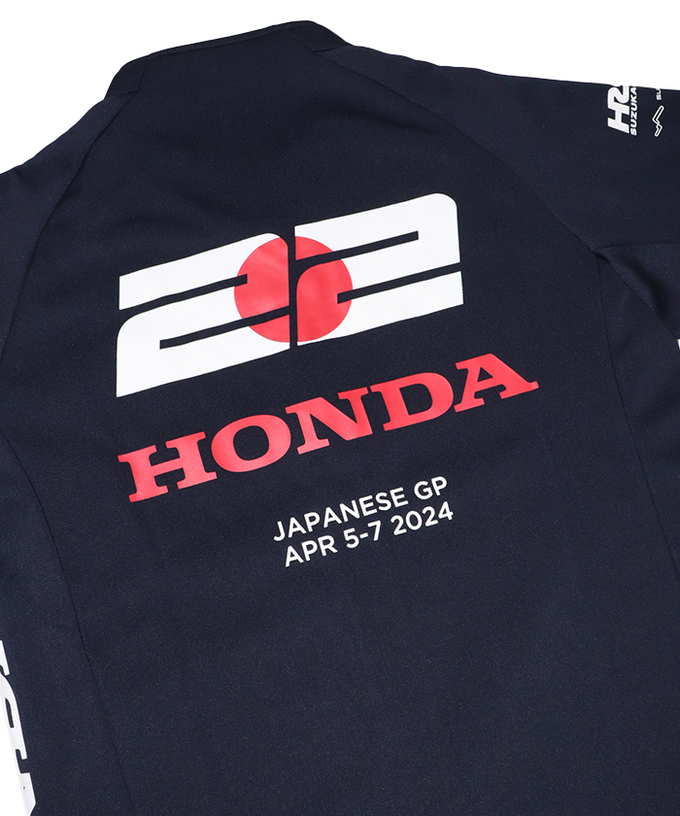 【50%オフセール】角田裕毅 x HRC Honda RACING コラボ シェル ジャケット 日の丸 2024拡大画像