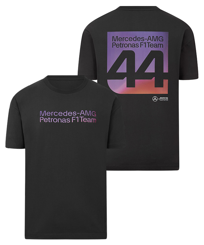 メルセデス AMG ペトロナス F1チーム FW ルイス・ハミルトン アメリカGP Tシャツ /FN-W拡大画像