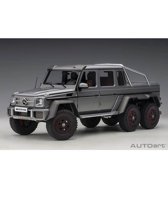 【30%オフセール】オートアート 1/18スケール メルセデス・ベンツ G63 AMG 6X6 （マット・メタリック・グレー）/msl拡大画像