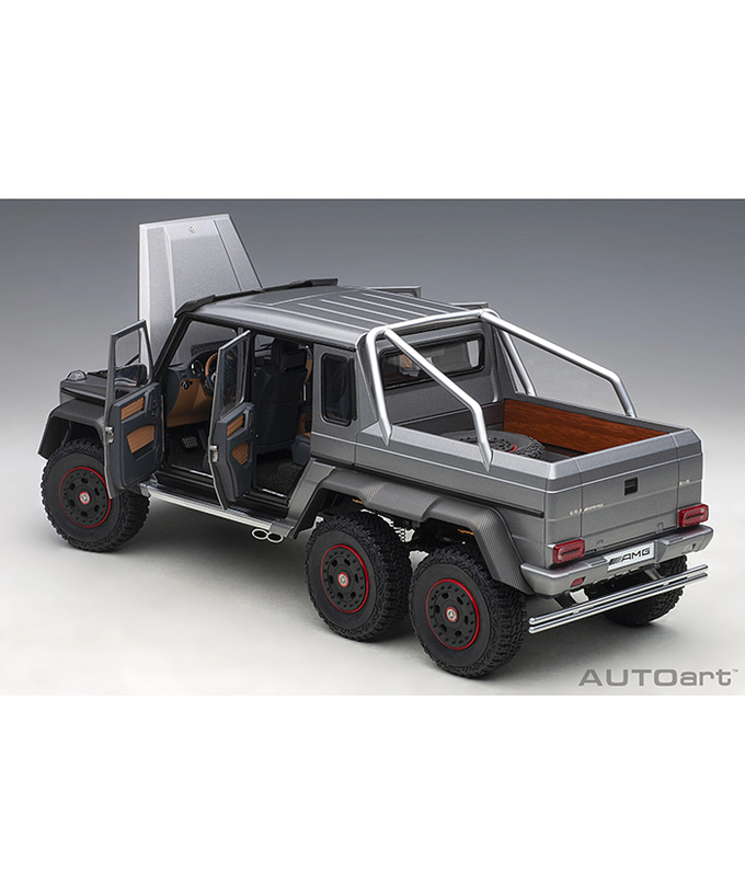 【30%オフセール】オートアート 1/18スケール メルセデス・ベンツ G63 AMG 6X6 （マット・メタリック・グレー）/msl拡大画像