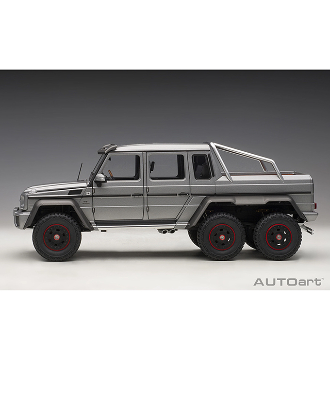 【30%オフセール】オートアート 1/18スケール メルセデス・ベンツ G63 AMG 6X6 （マット・メタリック・グレー）/msl拡大画像