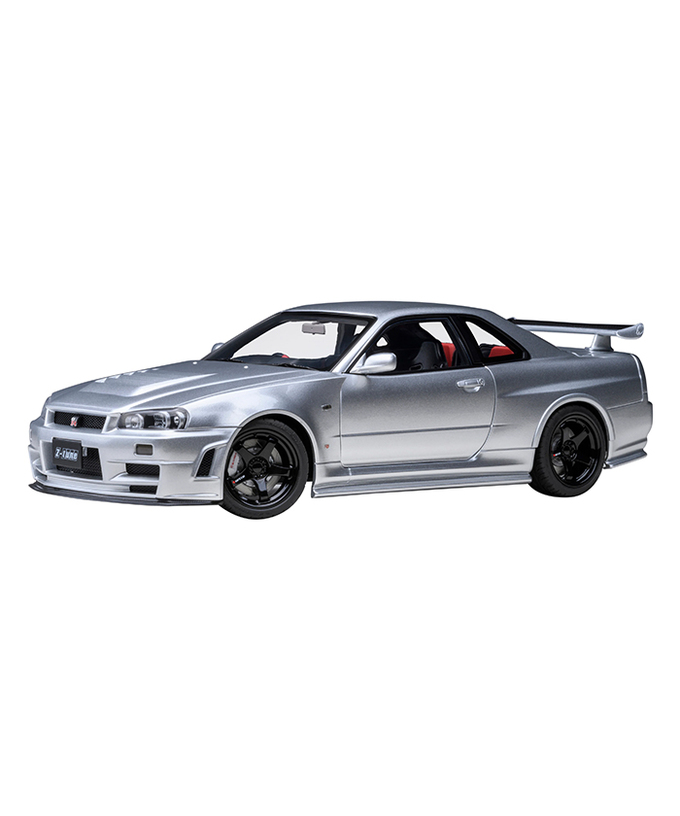 【30%オフセール】オートアート 1/18スケール ニスモ R34 GT-R Z-tune （Z-tune シルバー）/msl拡大画像