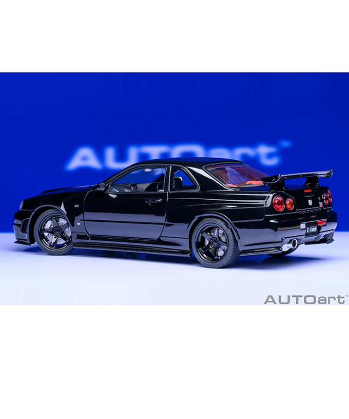 【30%オフセール】オートアート 1/18スケール ニスモ R34 GT-R Z-tune （ブラックパール）/msl拡大画像