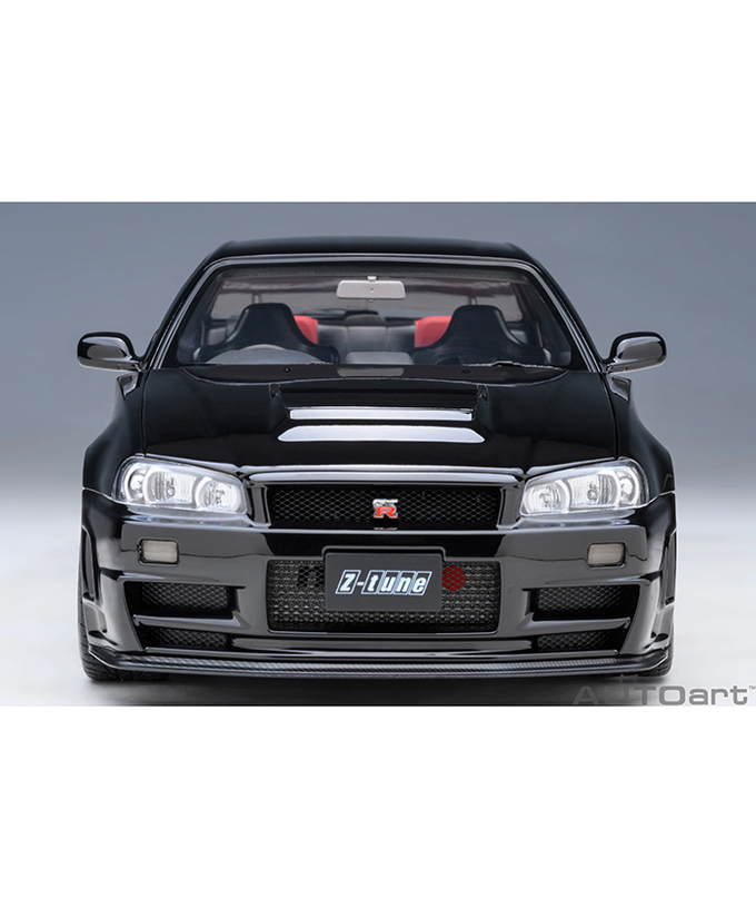 【30%オフセール】オートアート 1/18スケール ニスモ R34 GT-R Z-tune （ブラックパール）/msl拡大画像