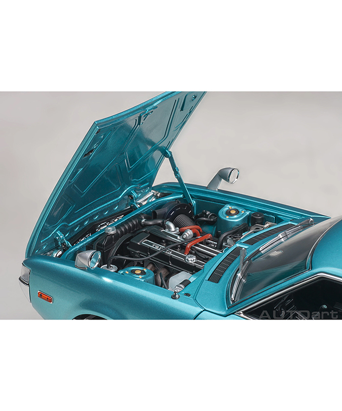 【30%オフセール】オートアート 1/18スケール トヨタ セリカ リフトバック 2000GT （RA25） 1973 （ターコイズブルー・メタリック）/msl拡大画像