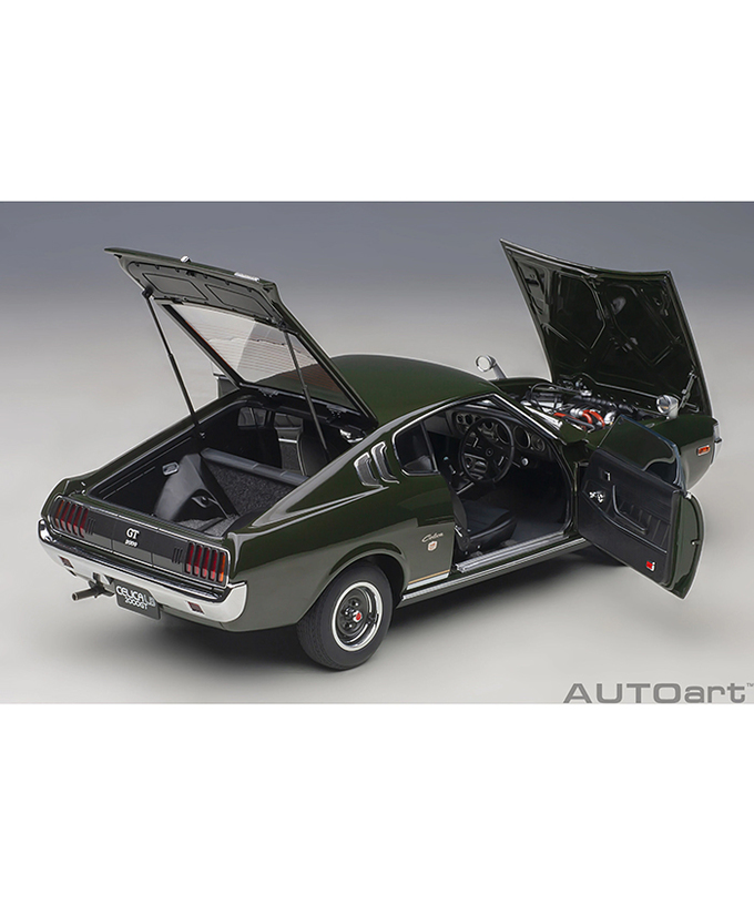 【30%オフセール】オートアート 1/18スケール トヨタ セリカ リフトバック 2000GT （RA25） 1973 （モスグリーン）/msl拡大画像