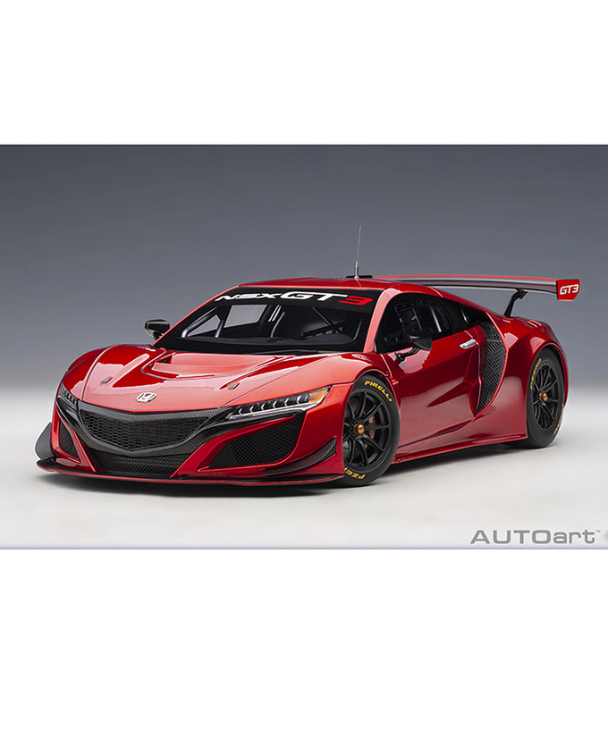 【30%オフセール】オートアート 1/18スケール ホンダ NSX GT3 2018 （ハイパー・レッド）/msl拡大画像