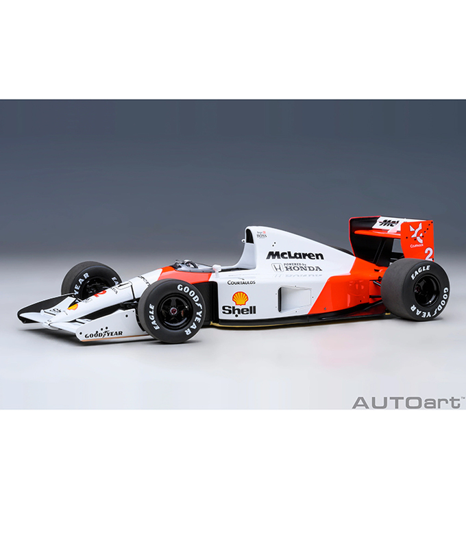 【30%オフセール】オートアート 1/18スケール マクラーレン ホンダ MP4/6 ゲルハルト・ベルガー 1991年 日本GP マクラーレンロゴ入り /msl拡大画像