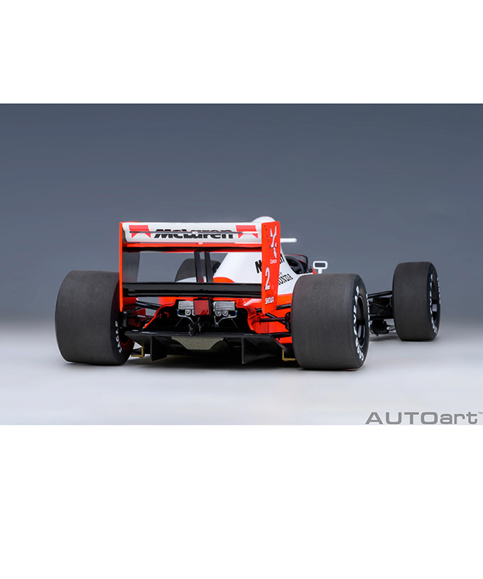 【30%オフセール】オートアート 1/18スケール マクラーレン ホンダ MP4/6 ゲルハルト・ベルガー 1991年 日本GP マクラーレンロゴ入り /msl拡大画像